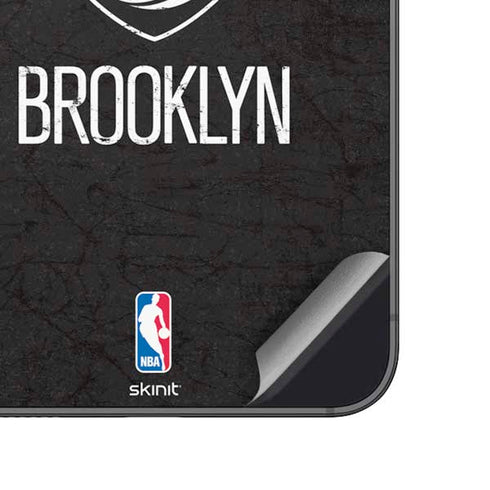 NBA Brooklyn Nets Distressed Galaxy A14 5G Skin